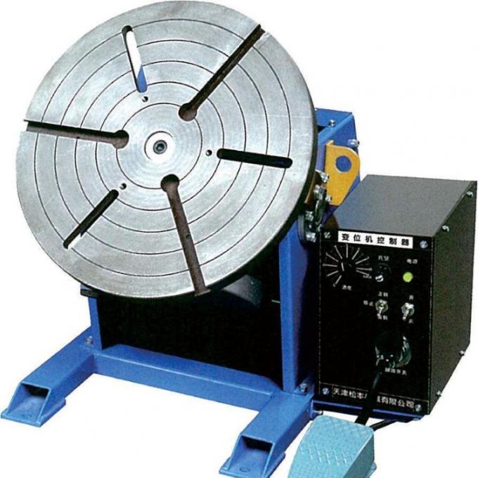 High Precision Welding Robot Positioner Turntable Locator Machine Size 500mm 4