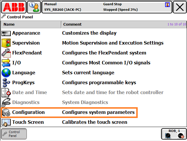 How to configure the input/output signals of ABB robots on the teaching ...