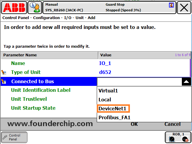 Software Devicenet Abb How to configure the input/output signals of ABB robots on the teaching ...