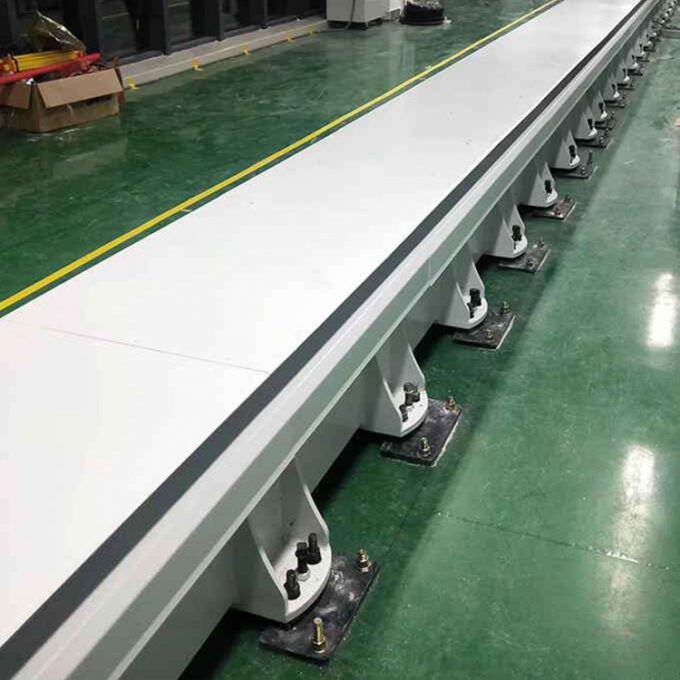 Long Automation Rails Increase Efficiency Metal Alloy Robot Linear Rail 3 Units Installed
