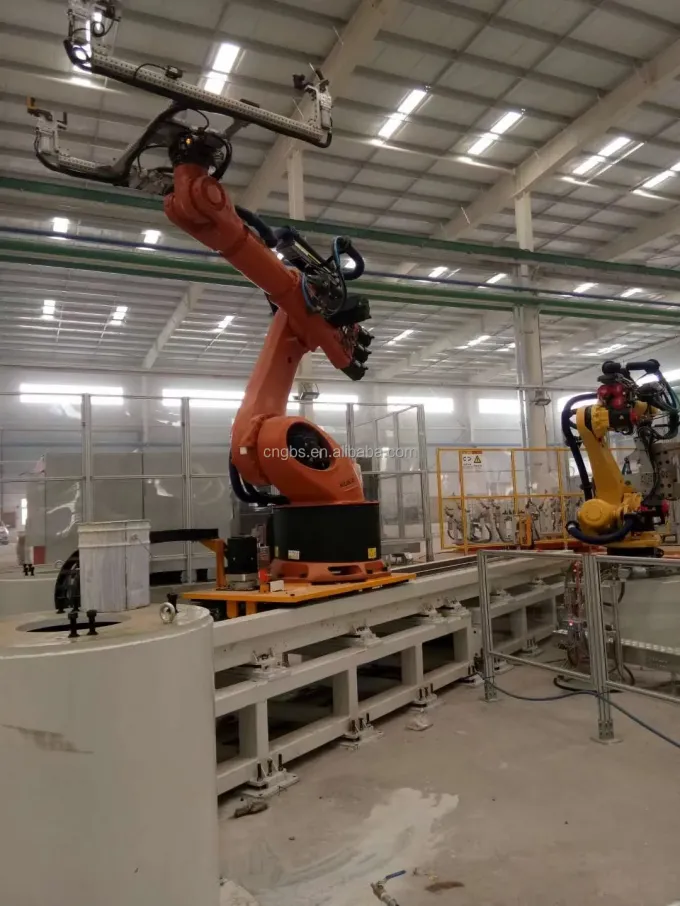 Robot On Guide Rails Robotic Linear Slide Guide Rail 200kg/M Efficiently Supports