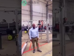 Industrial robots and rhythmic dance swing