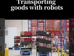 AMR Autonomous Mobile Robot With 16AH Capacity And Maximum Walking Speed 1.2m/S