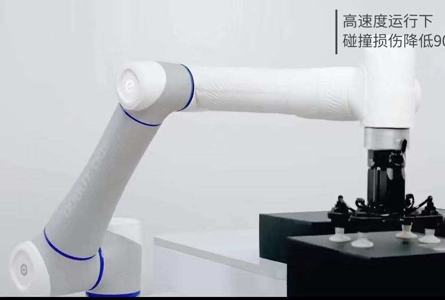 Cooperative Robotic Arm Plc Controlled Robotic Arm Handling Systems Fill Conveyor Belt 900mm