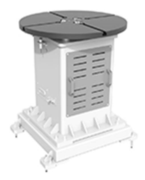 Rotary Kuka Positioners Motorized Seventh Axis Equipped With KUKA Robot Rated Load 500kg