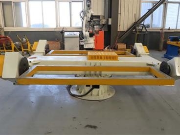 Rotary Kuka Positioners Motorized Seventh Axis Equipped With KUKA Robot Rated Load 500kg