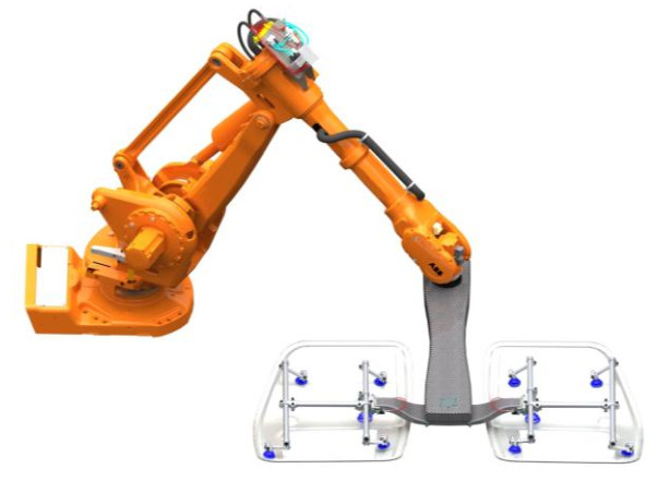 Kuka Abb Robot Arm Welding Fixture Grasping Solar Panels In Photovoltaic Industry As Screwdriver