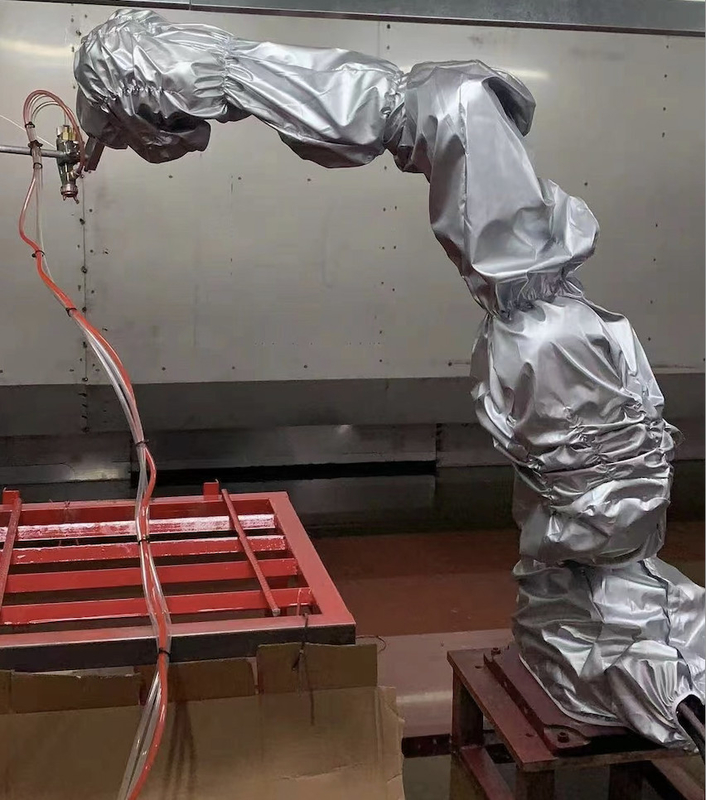 Robot Protection Systems Clothing For ABB KUKA Robot Arm Spraying Workshop