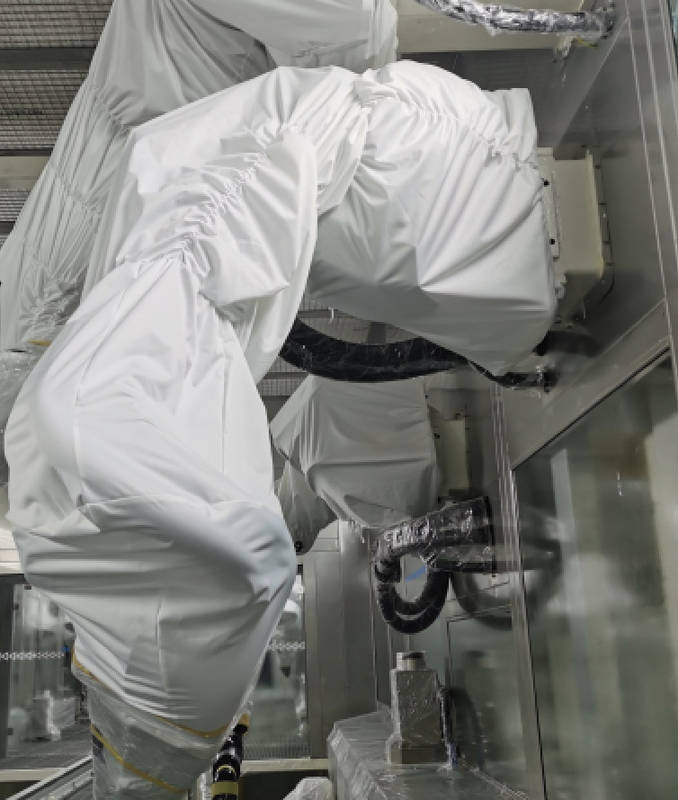 Fanuc Paint Robot Covers Made Of High Elastic Fabric Adapt To Extended Movements CCC