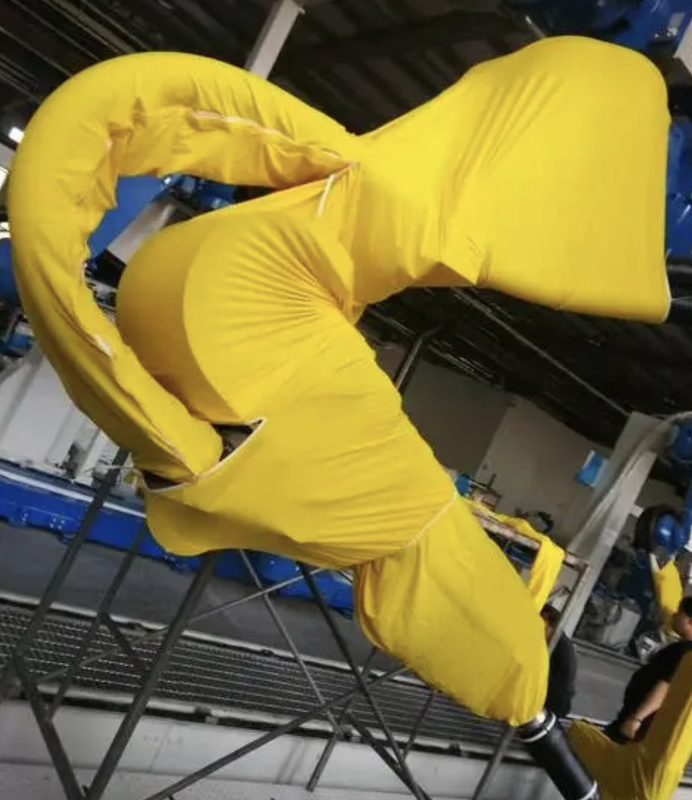 Fanuc Paint Robot Covers Made Of High Elastic Fabric Adapt To Extended Movements CCC