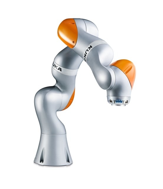 7 Axis Robot Arm Cnc 7 Dof Kuka LBR Iiwa 7 R800 CR Installation Handling Stacking