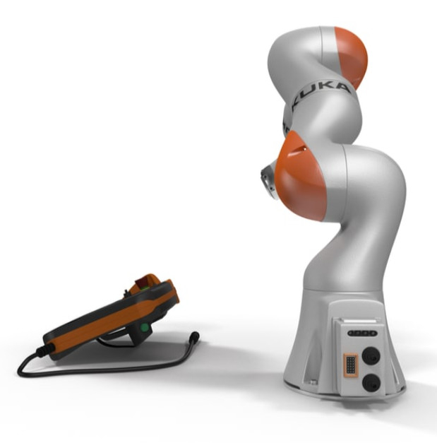 Small Kuka Robot Arm Cost LBR Iiwa In Handling Component Reels 7 Dof Robotic Arm