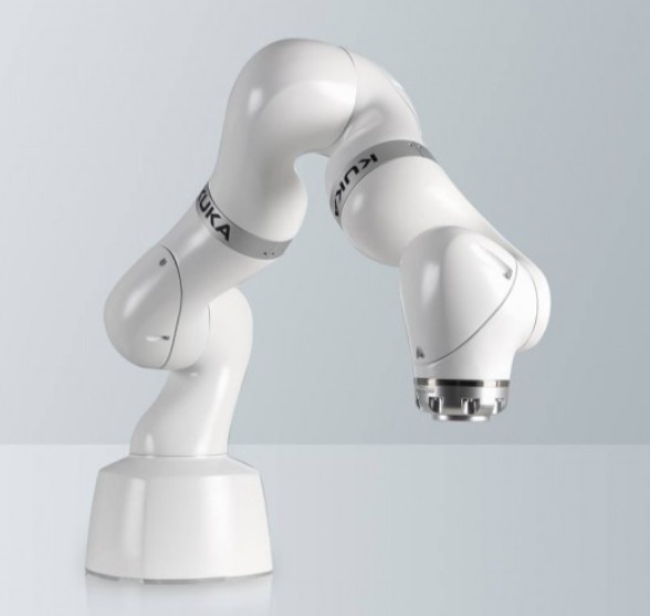 Small Kuka Robot Arm Cost LBR Iiwa In Handling Component Reels 7 Dof Robotic Arm