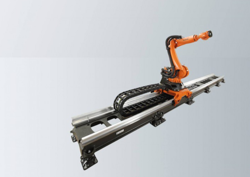 Large Heavy Duty Robot Tracks Guide Rails In  Mechanical Processing Simple Fast Abb Irbt