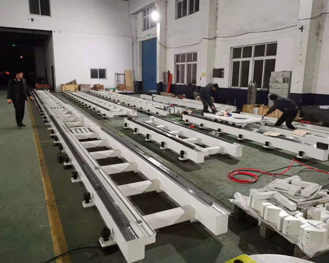Adjustable Robot Linear Rail Cnc Splicing For Semi Enclosed Rail In Harsh Environments