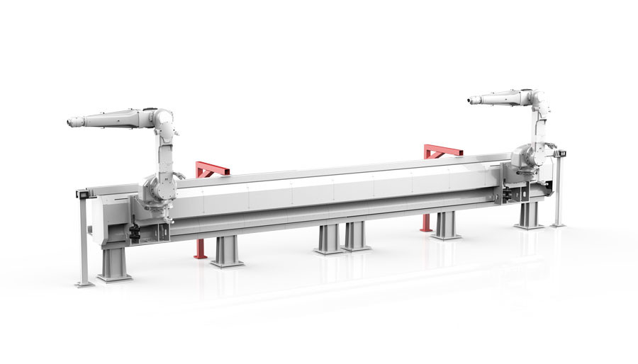 High Cycle  Robot Linear Rail System Units For Spraying Industry Excellent Explosion Proof Guide Rails