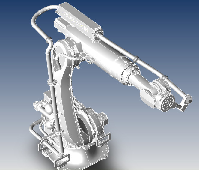 Closed Type DPS Robotic Dress Pack Components - With Spring Telescopic Structure System