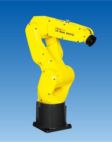 Fanuc Small Robot Arm 6 Axis Fanuc LR MATE 200iD/7H Load 7KG Arm Extension 717mm