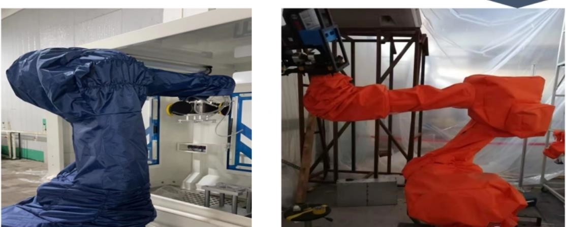 Waterproof Robot Protective Covers Gear Corrosion Resistant For Cleaning Workshop
