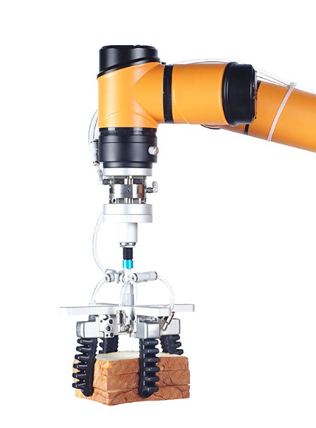 Claw Robotic Arm Gripper Aluminum Material Fixture Simple Durable Structure High Clamping Force