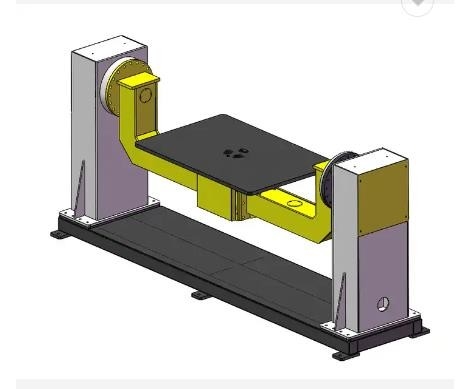 Biaxial Abb Welding Robot Positioner Turntable 1200x1200 380v 50-60hz Axis Load 100-1000kg