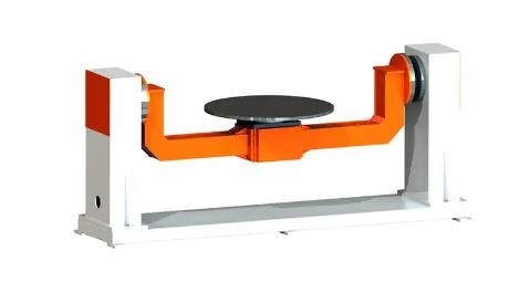 Biaxial Abb Welding Robot Positioner Turntable 1200x1200 380v 50-60hz Axis Load 100-1000kg