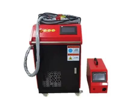 Automatic Stainless Steel Spot Laser Welding Machine Robot Hand Master Cutting Cleaning 3 In 1 2000w