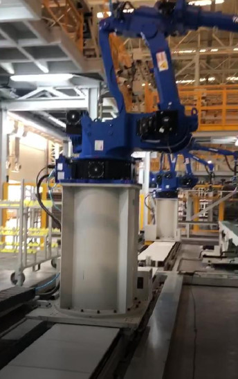 AC Servo Motor Drive Robot Linear Guide - Installed in 2 Units for Industrial Applications