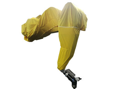 Robust Robotic Armor Covers 10 8Ω Surface Resistivity 15-20 Times Cleaning Frequency