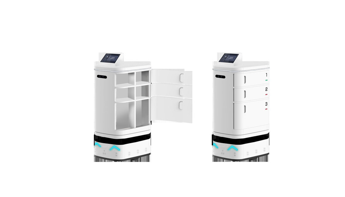 High Precision Autonomous Mobile Robot With 50KG Rated Load And 0.2M - 10M Detection Range