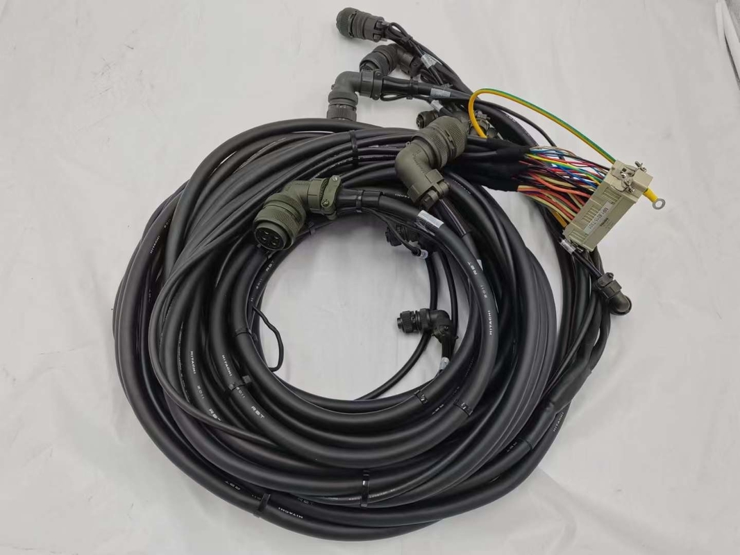 Coaxial Type Robotic Flexible Cables Flame Retardant For Critical Applications
