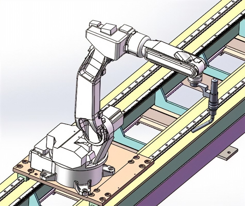 Heavy Load Motor Robot Linear Guide with 500kg Payload and Motor Core Components