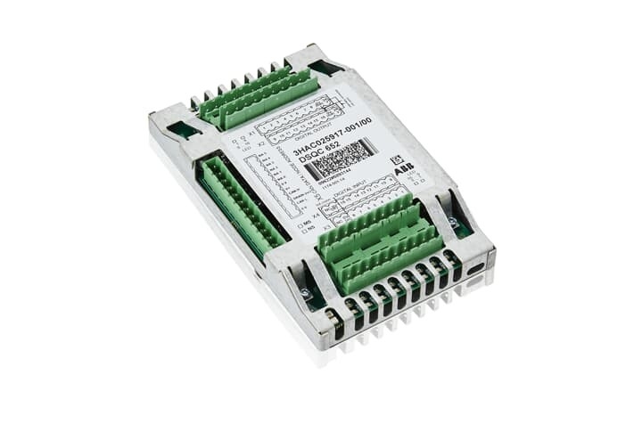 41.3 Mm Net Width Robotic Add-Ons DSQC 652 I/O Unit For Enhanced Performance