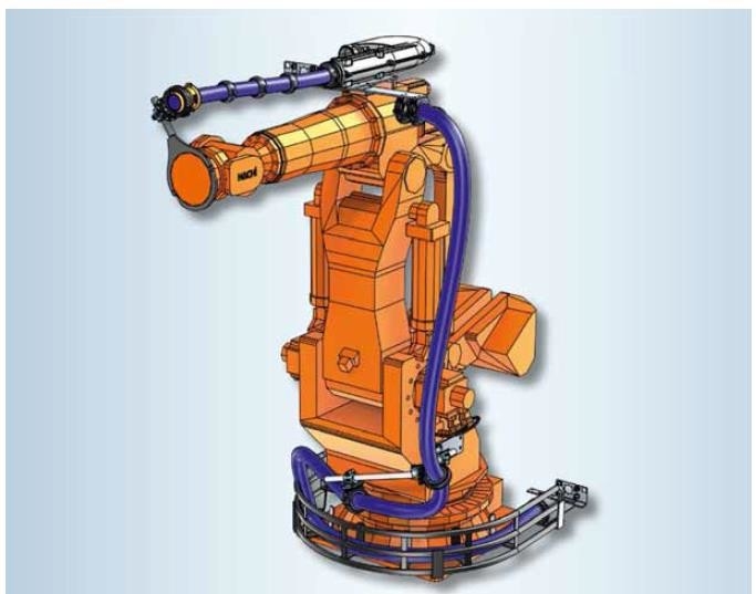 Integrated / Split Type Robot Dress Pack With Integrated Installation Mode 20KG Weight