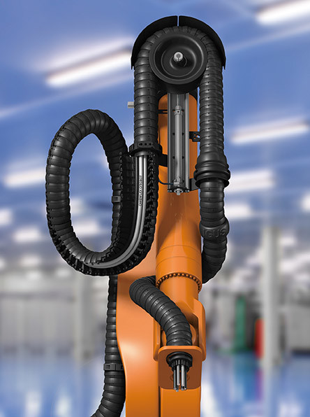 Split Type Robot Dress Pack For Welding 48cm Inner Diameter Adaptive Robot Applications