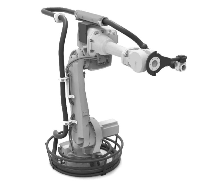 Black Color Robot Apparel Pack For Bellows Model EW-01-HYUNDAI HS220 SD-50-A136
