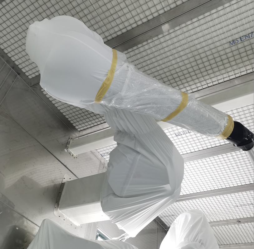 Anti Static Polyester Robotic Armor Covers For Paint Shop Robots