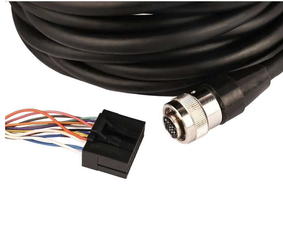 10M Length Robotic Flexible Cables Connecting External Robot Axis Net Weight 1.46 Kg