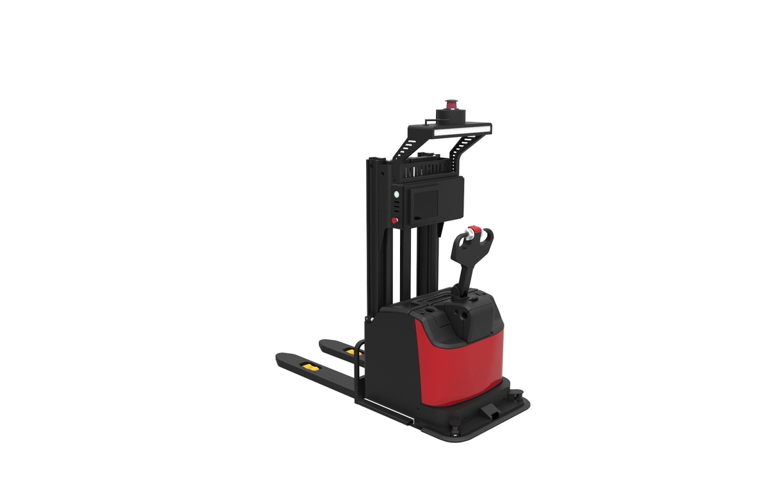 Fully Automatic Forklift Lifting Pallets With Load 1500kg And Height Of 1.8 Meters