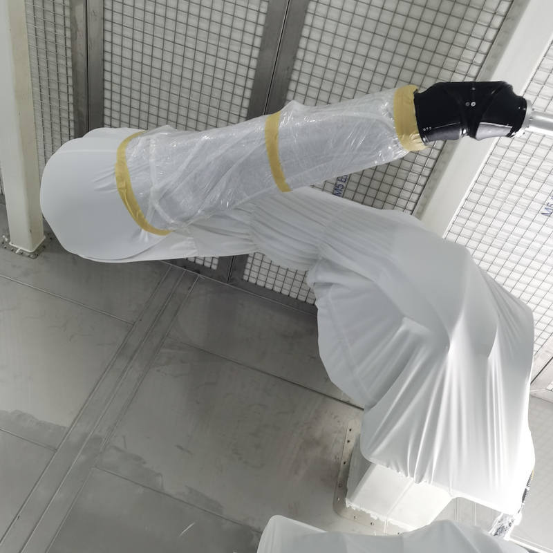 Paint Shop Robot Protective Cover Integrated Type Anti Static Polyester