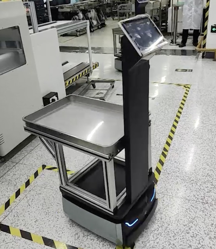 Speed Autonomous Mobile Robot Long Battery Life Dual Drive Wheels Charging National Standard Compliant
