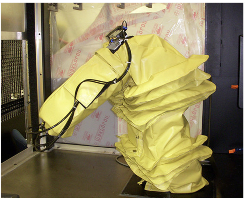 Industrial Robot Protective Covers Waterproof Dustproof Armor for ABB FANUC KUKA YASKAWA UR Zipper Velcro