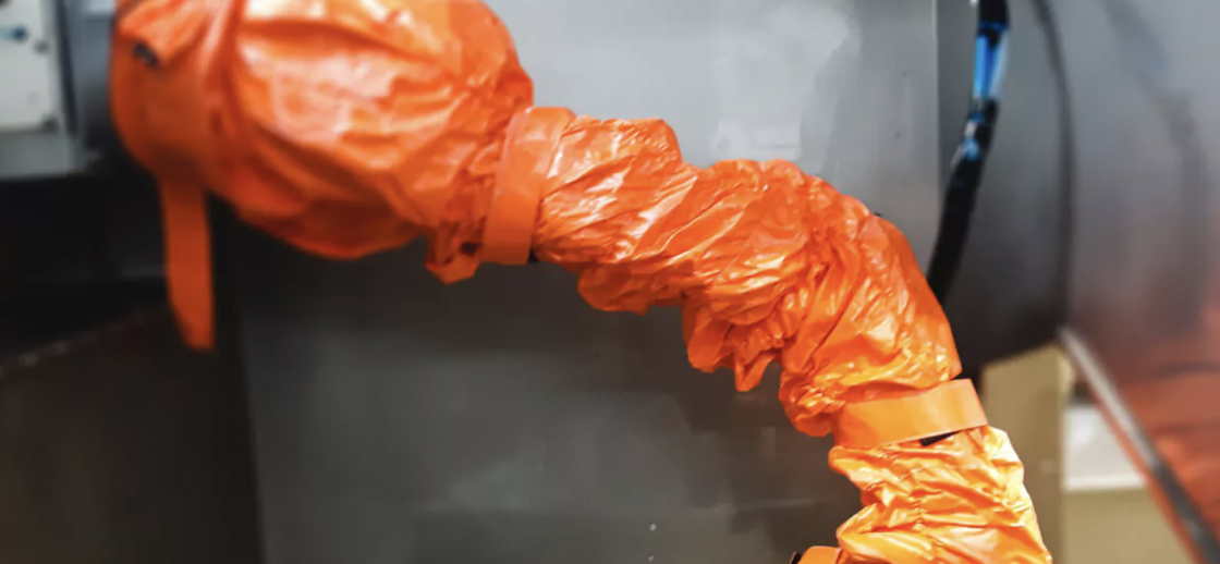Customized Polyurethane Waterproof Robotic Armor Covers for ABB/FANUC/KUKA/YASKAWA/UR Models