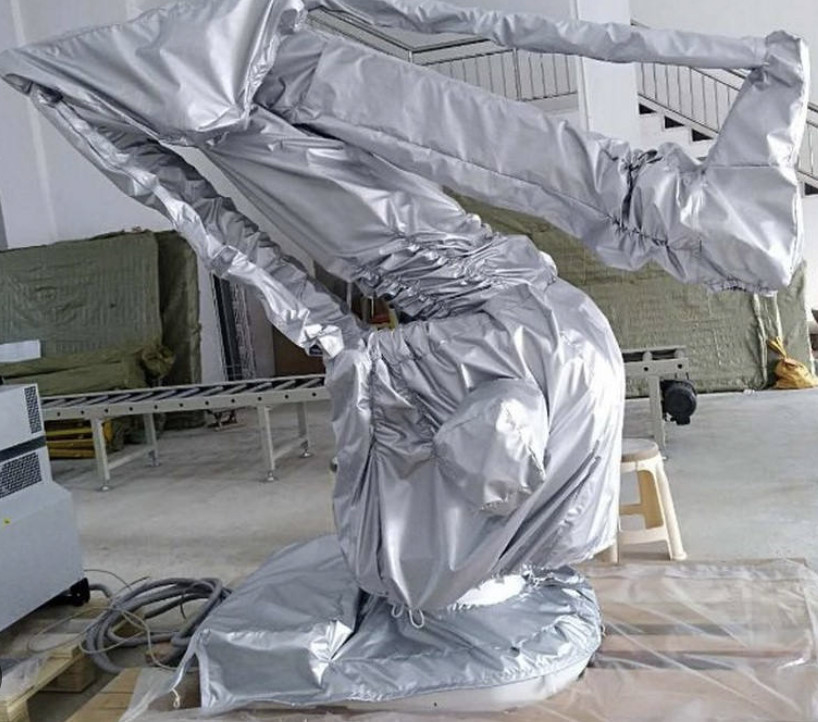 Waterproof Polyurethane Robot Protective Covers for ABB FANUC KUKA YASKAWA UR in Various Environments
