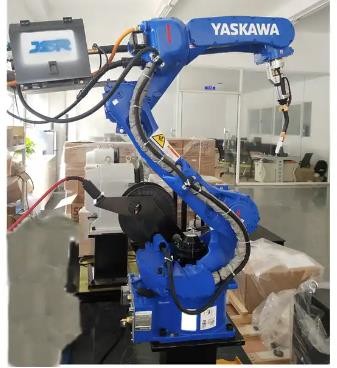 Yaskawa Industrial Laser Welding Robot System 6 Axis Pipe Arc Welding ...